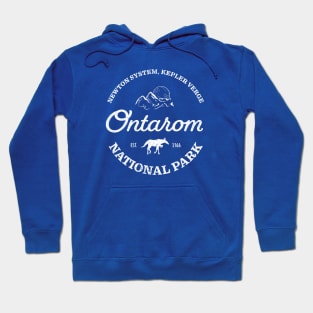 Ontarom National Park - white Hoodie